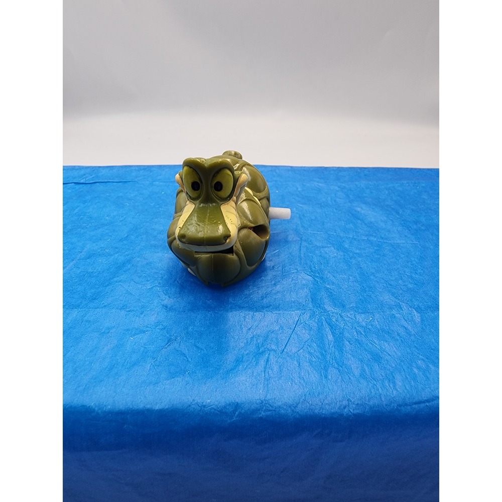 Disney Kaa The Jungle Book Snake Wind Up Toy Green Plastic Rolling Figure - Picture 1 of 3